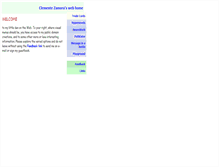 Tablet Screenshot of clementezamora.com